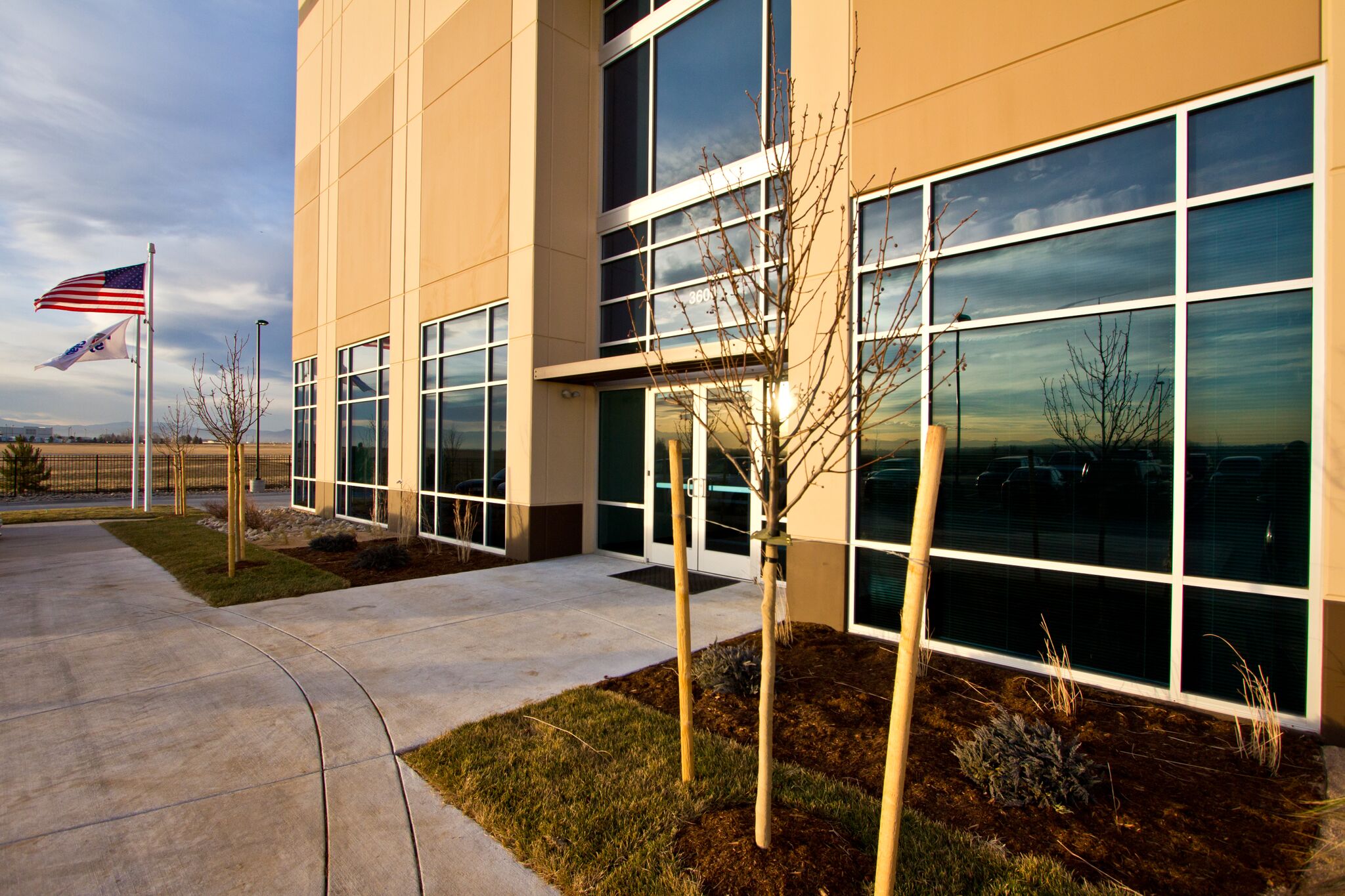 fiberspar corporation at iron horse, a mcwhinney corporate office development in northern colorado