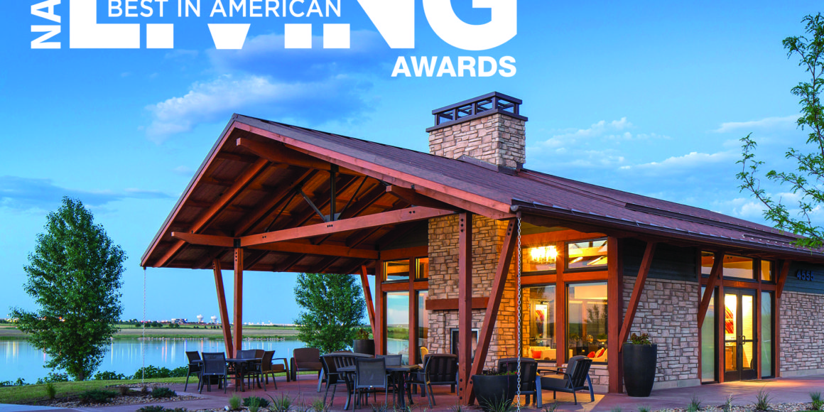 mcwhinney receives the 2017 NAHB Award for the lakes at centerra, a master planned community